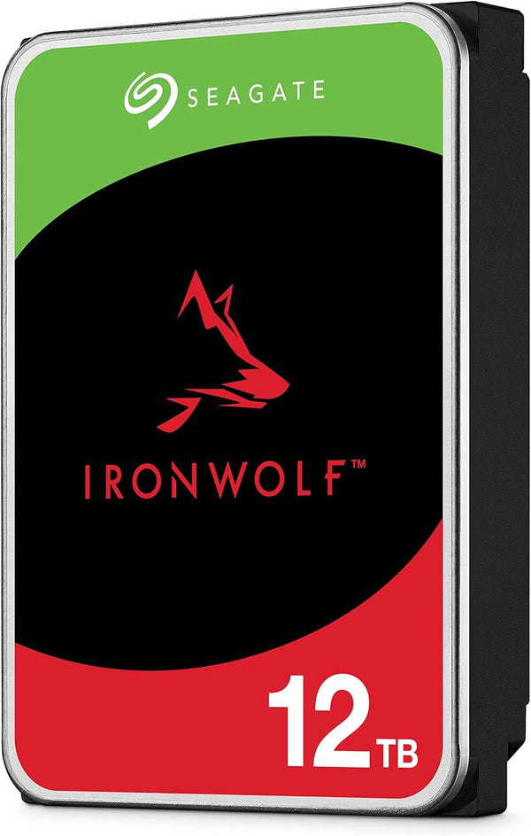 Seagate IronWolf 12TB ST12000VN0008 3.5 SATA NAS Hard Drive – 7200 RPM