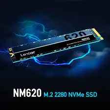 Lexar NM620 Series NVMe SSD – 256GB & 512GB Internal SSD, Up to 3500 MB/s Read Speed