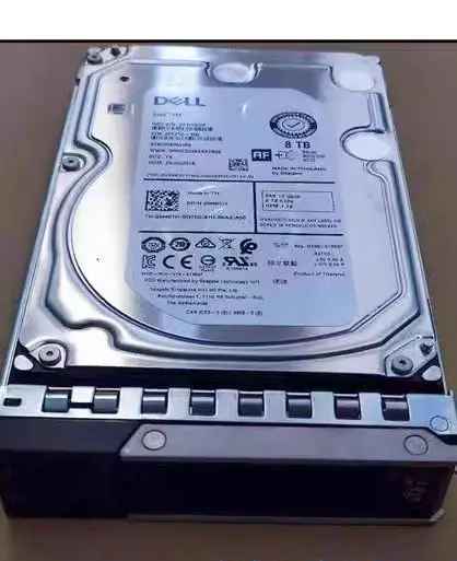 Hot Sale Original Dell 8TB 7200RPM 3.5 SASSATA 12Gbps Server Hard Drive HDD – Enterprise Grade