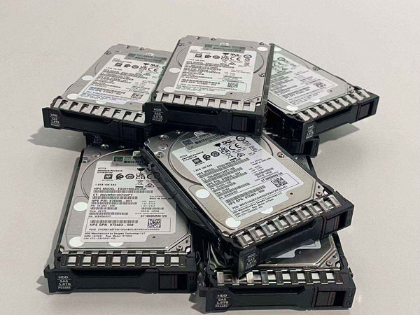 Hewlett Packard Enterprise 1.8TB 2.5" SAS Enterprise Internal SSD – Brand New, Original, Metal/Plastic Casing