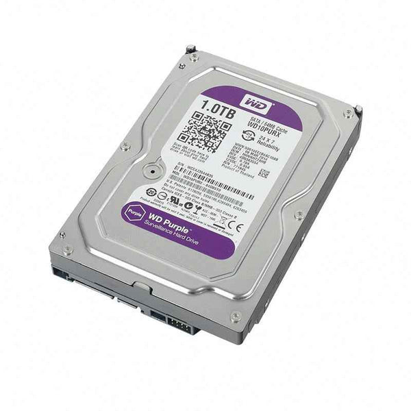 GUIXING Supplier – Used Western Digital Purple 500GB Internal Hard Drive, 3.5" SATA, 64MB Cache, Western Digital Surveillance HDD