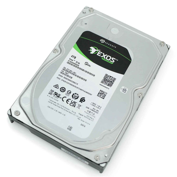 Seagate Exos 7E10 4TB ST4000NM000B 3.5" SATA Enterprise Hard Drive – 7200 RPM HDD