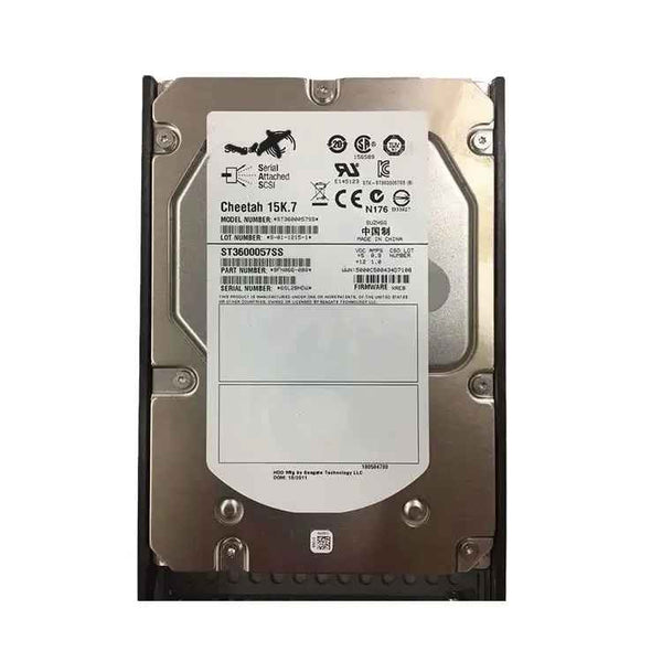 Seagate ST3600057SS 600GB 3.5" SAS 15K RPM Hard Drive – Brand New, 6Gb/s