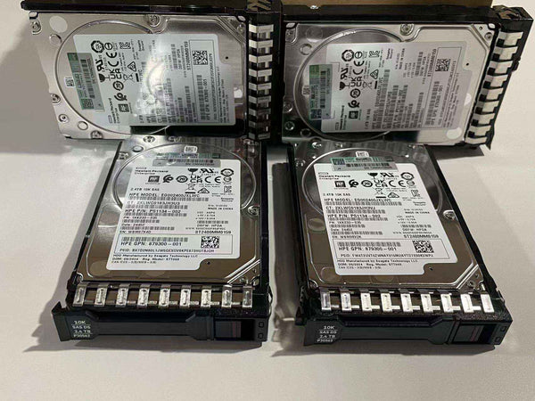 Hewlett Packard Enterprise 2.4TB SAS 2.5" Internal Server HDD – Bulk Packed