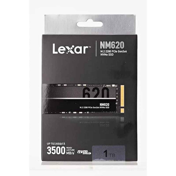 Lexar NM620 Series NVMe SSD – 256GB & 512GB Internal SSD, Up to 3500 MB/s Read Speed
