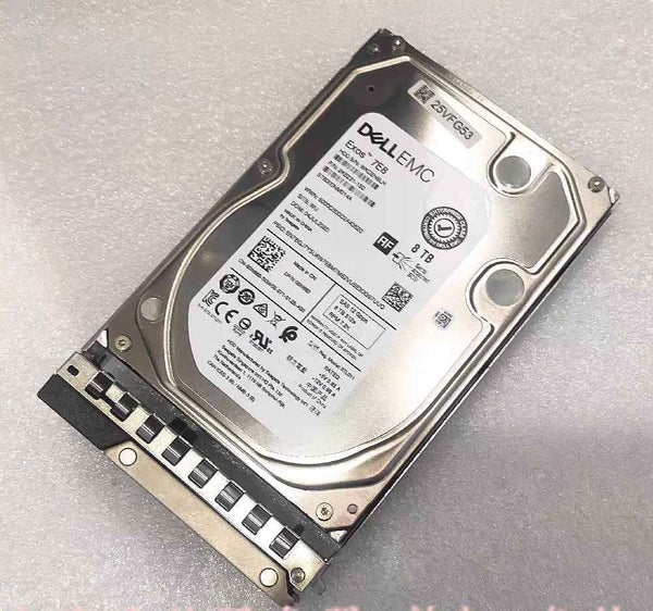 Hot Sale Original Dell 8TB 7200RPM 3.5 SASSATA 12Gbps Server Hard Drive HDD – Enterprise Grade