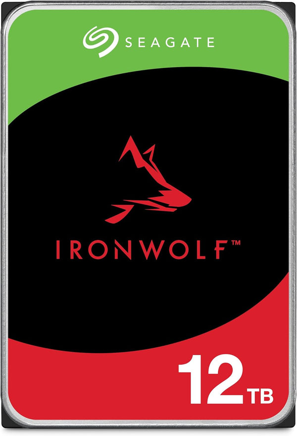 Seagate IronWolf 12TB ST12000VN0008 3.5 SATA NAS Hard Drive – 7200 RPM