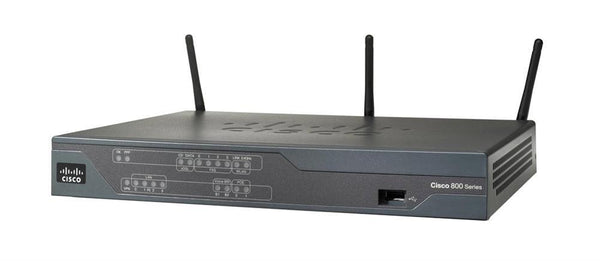Cisco C881-K9 4 x Ports RJ-45 + 1 Port WVN Services Router