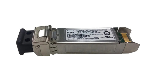 HPE JL250A 10Gb/s SFP+ LC Single-Mode Fiber Transceiver