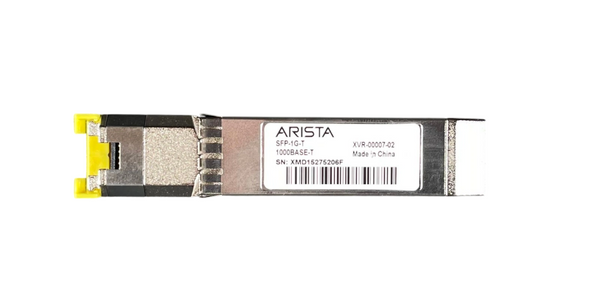 Arista SFP-1G-T 1Gb/s SFP 100m RJ-45 Copper-Mode Transceiver