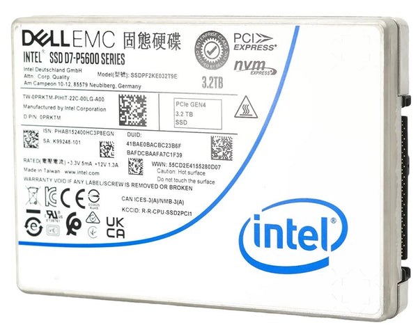 Intel SSDPF2KE032T9E 3.2TB PCIe 3.0 x4 SFF 2.5 SSD