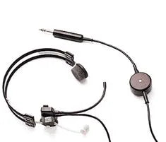 Plantronics MS50 T30-3 Light Aviation Headset, Amplified Mic