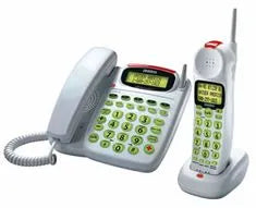 Uniden CEZAI998 5.8GHz Corded/Cordless Loud & Clear Phone