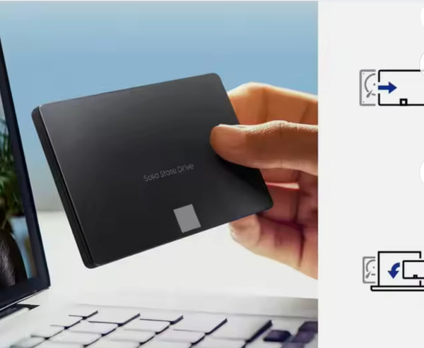 Disque SSD interne haute vitesse Samsung 870 EVO 4 To 2,5" SATA
