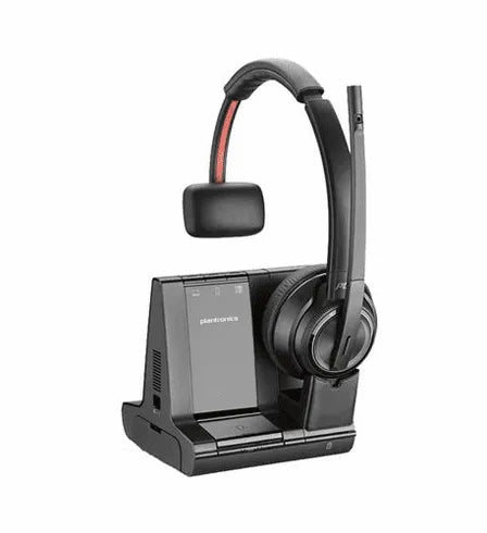 Plantronics 207322-01 W8210-M Office, 3-in-1 Over-the-Head Mono Headset