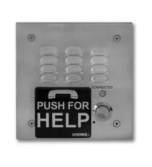 Viking E-1600-30-IP E-1600-30-IP VOIP Emergency Phone, Steel